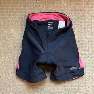 Bontrager Women's Black Pink Vella Cycling Shorts Small
